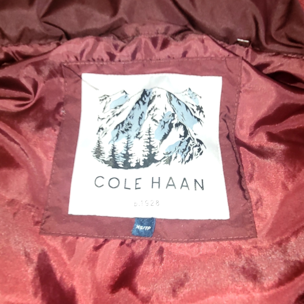 Cole Haan Puffer Vest Sz XS